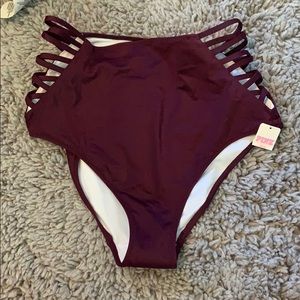 Medium NWT PINK High Waisted Bottoms